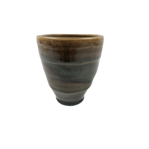 John Shedd Art Pottery Mug Coffee Tea Hot Beverage Signed Studio Stoneware 8 oz - Picture 2 of 7